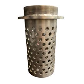 Casting Flask Perforated 3.5" x 8" Vacuum Wax Casting flask Stainless steel 