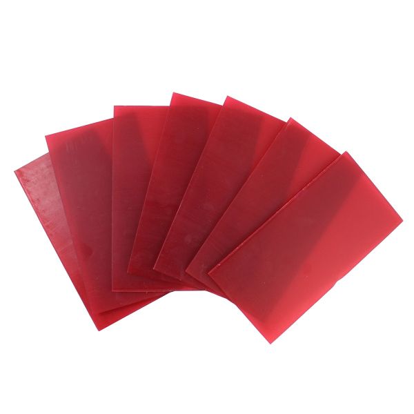 Red Utility Sticky Wax Sheets
