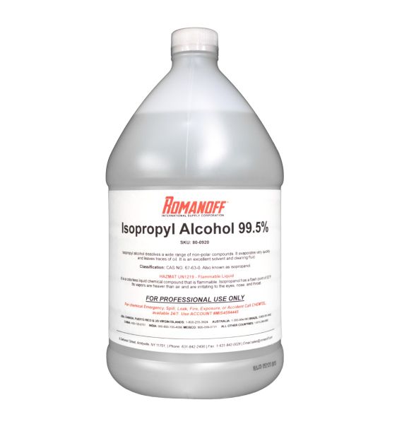 Isopropyl Alcohol (99%), 1 Gallon