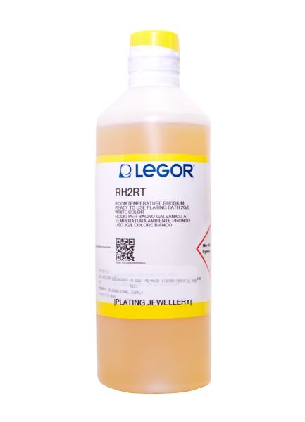 Legor White Rhodium Bath Plating Solution 2 gram / 1 Liter (Ready-To-Use)